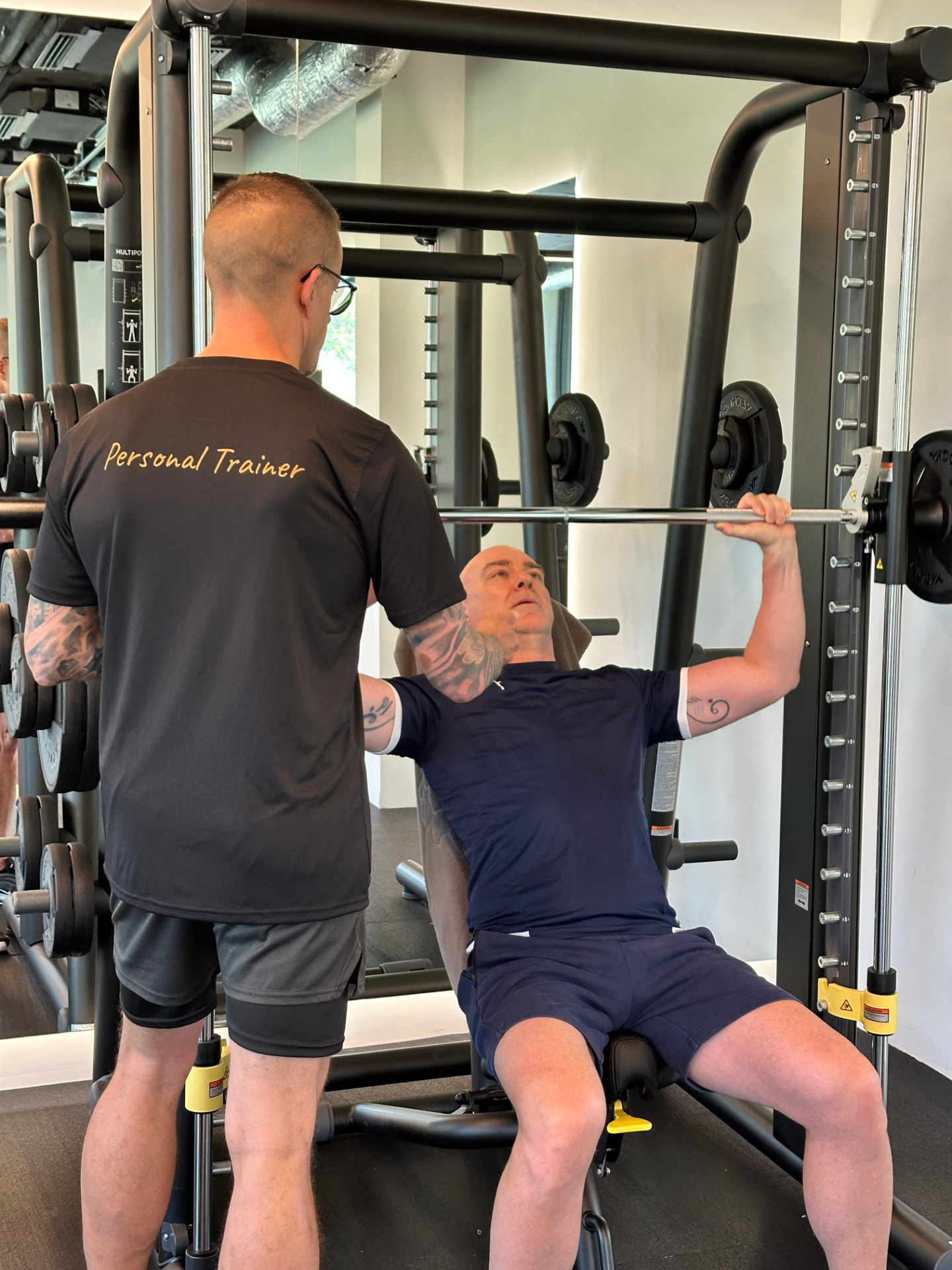 Sascha Stöhr beim Personal Training